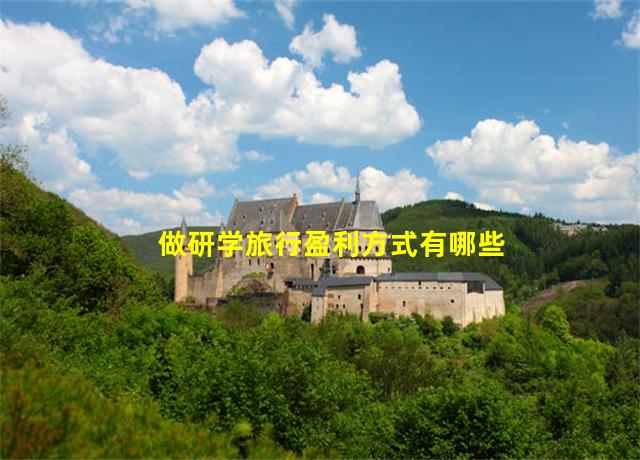 做研学旅行盈利方式有哪些