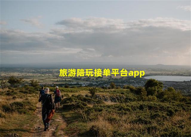 旅游陪玩接单平台app