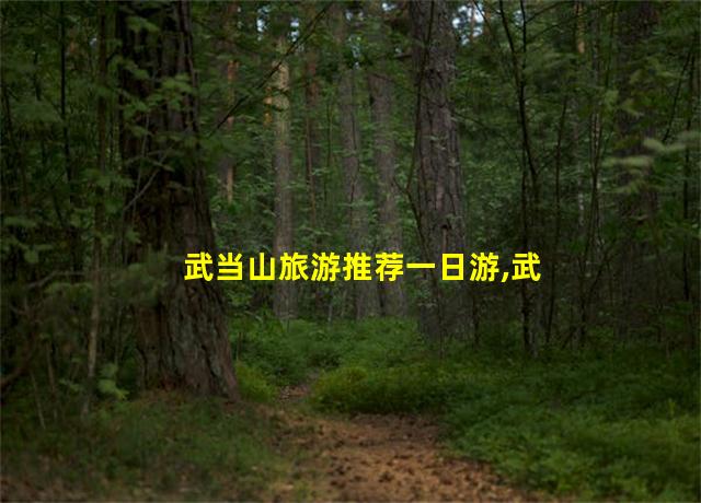 武当山旅游推荐一日游,武当山旅游推荐词